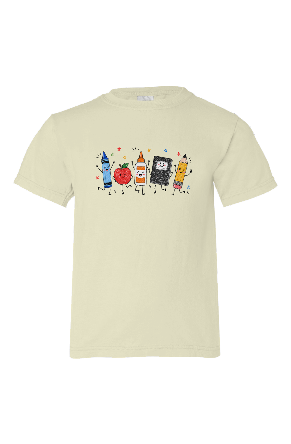 Back to School 100 Organic Cotton Tee
