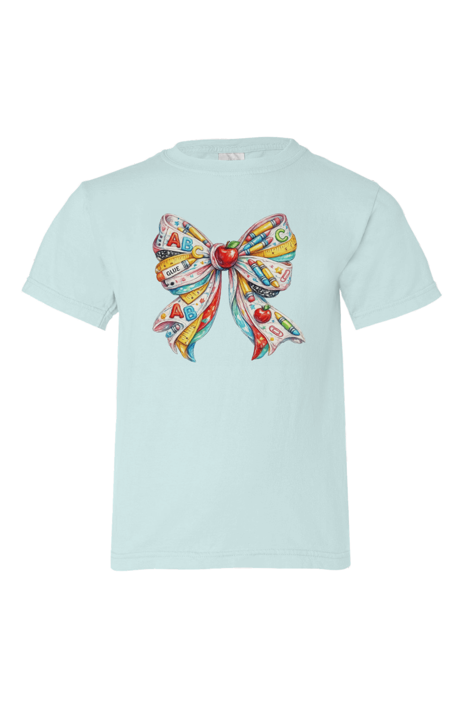 School Bow 100 Organic Cotton Tee