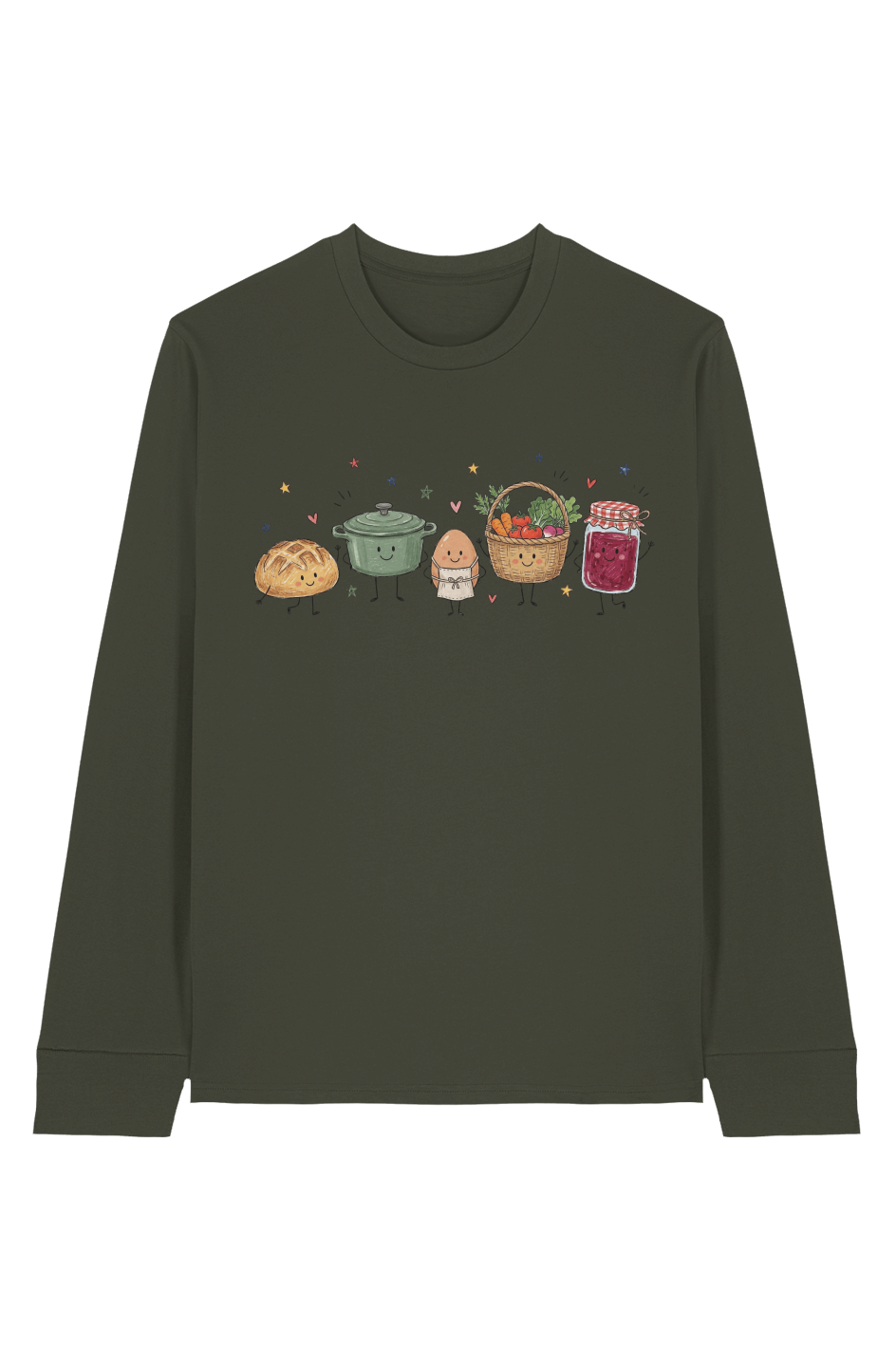 Homestead Doodle 100 Organic Cotton Long Sleeve Tee