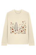 Ghost Flowers 100 Organic Cotton Long Sleeve Tee