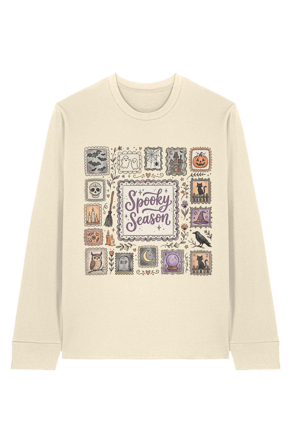 Spooky Season 100 Organic Cotton Long Sleeve Tee