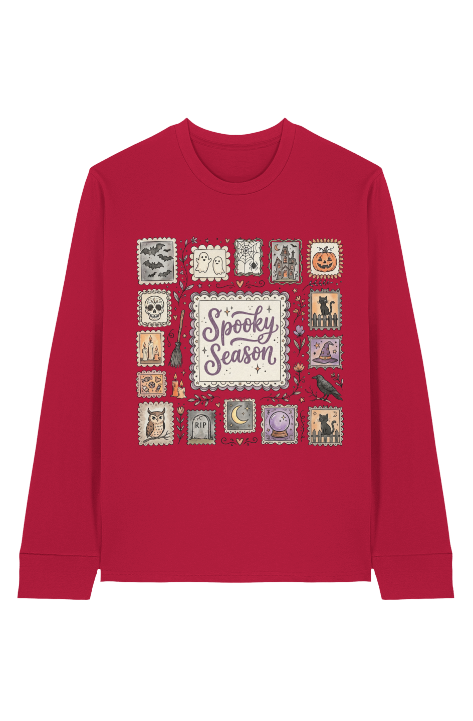 Spooky Season 100 Organic Cotton Long Sleeve Tee