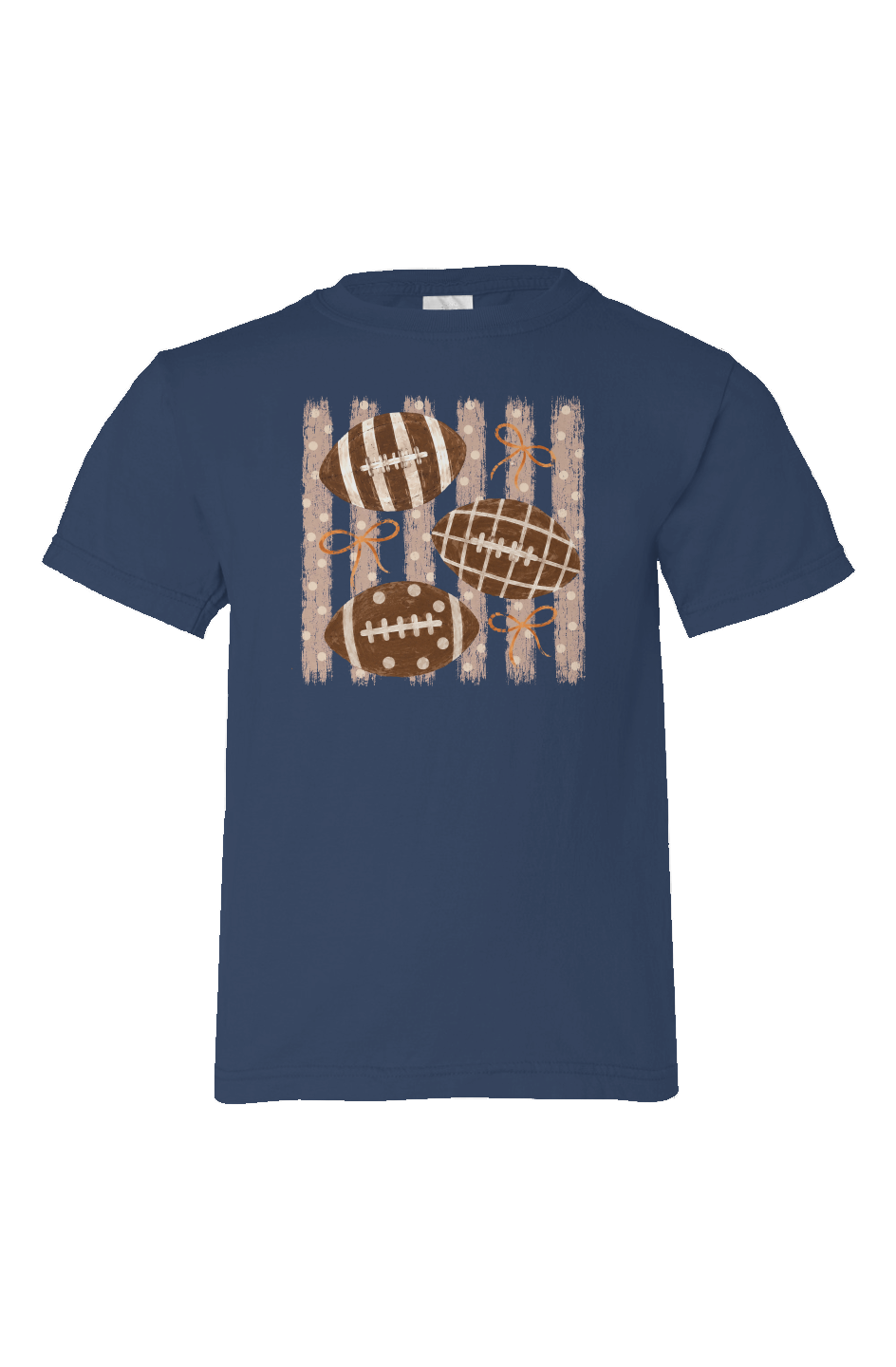 Football Cutie Kids 100 Organic Cotton Tee