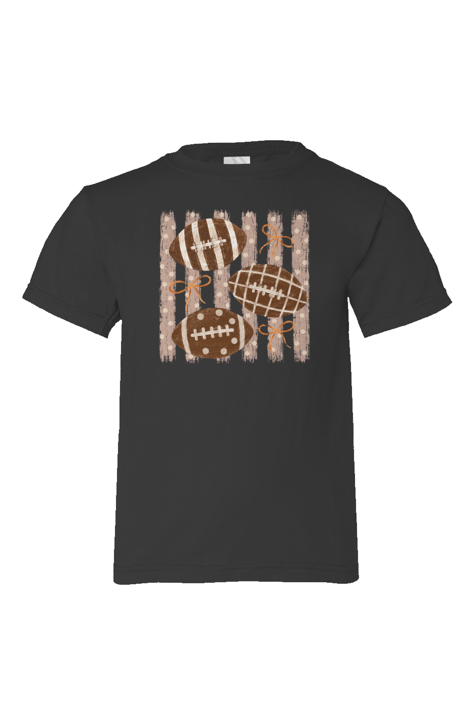 Football Cutie Kids 100 Organic Cotton Tee