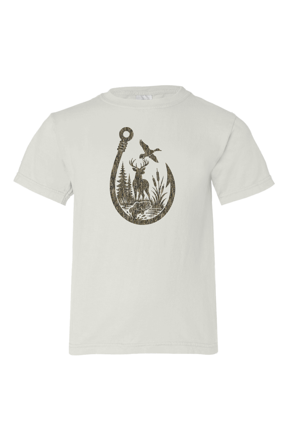 Sportsman Hook Kids 100 Organic Cotton Tee