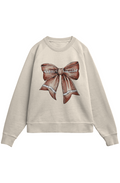 Bow Football 100 Organic Cotton Sweatshirt